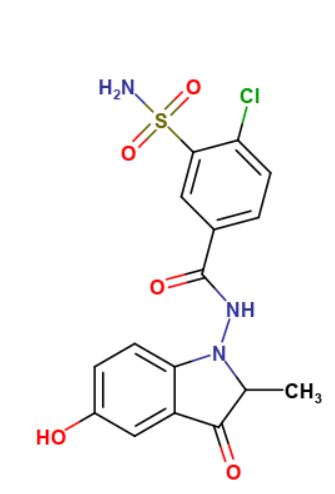 Indapamide metabolite M2