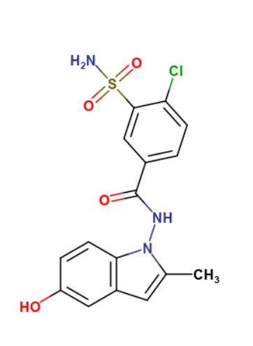 Indapamide metabolite M3