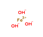 Iron hydroxide (Fe(OH)3)