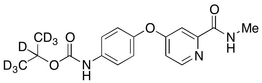 Isopropyl 4-[[2-(N-Methylcarbamoyl)-4-pyridyl]oxy]phenylcarbamate-d4