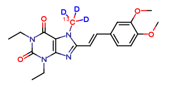 Istradefylline-d3,13C