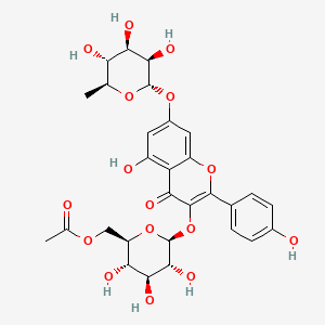 Kaempferol 3-O-(6-O-acetyl)glucoside-7-O-rhamnoside