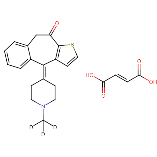 Ketotifen-d3 fumarate