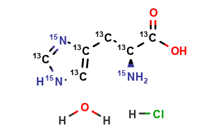 L-Histidine Hydrochloride Hydrate (13C6,15N3)
