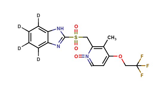 Lansoprazole-D4 Sulfone N-Oxide