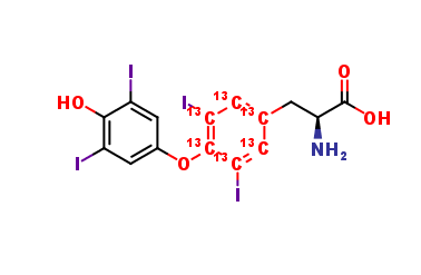 Levothyroxine- 13C6