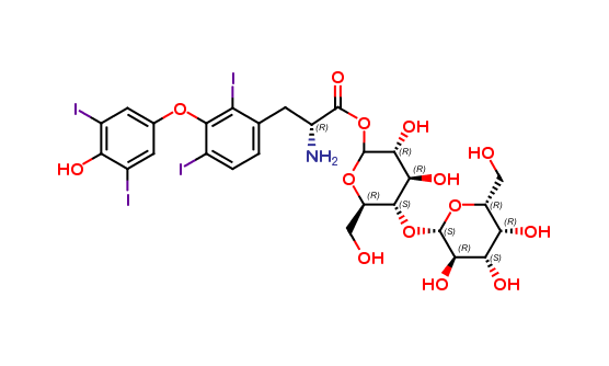 Levothyroxine Lactose Adduct (O-lactoside)