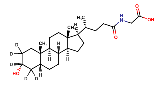 Lithocholylglycine-d5 (Major)
