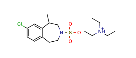 Lorcaserin Sulfate Triethylamine salt