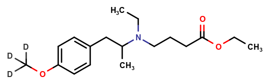 Mebeverine Acid Ethyl Ester-d3