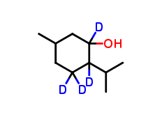 Menthol-d4 (mixture of diastereomers)