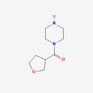 Methanone, 1-piperazinyl(tetrahydro-3-furanyl)-