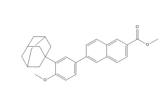 Methyl -6-(3-(1-adamantyl)-4-methoxyphenyl)-2-naphthoate