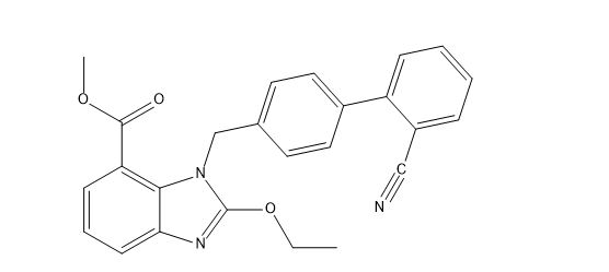 Methyl 1-[(2-cyanobiphenyl-4-yl)methyl]-2-ethoxy-1H-benzimidazole-7-carboxylate