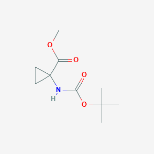 Methyl 1-(tert-butoxycarbonylamino)cyclopropanecarboxylate