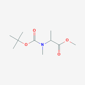 Methyl 2-(tert-butoxycarbonyl(methyl)amino)propanoate