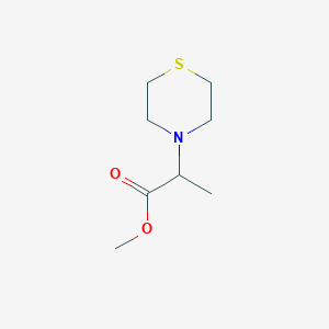 Methyl 2-(thiomorpholin-4-yl)propanoate
