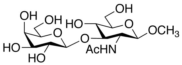 Methyl 2-Acetamido-2-deoxy-3-O-(-β-D-galactopyranosyl)- -β-D-glucopyranoside