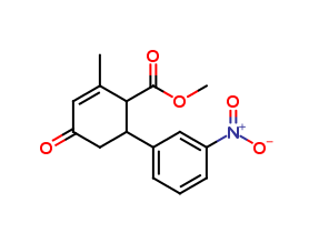 Methyl 2-Methyl-6-(3-nitrophenyl)-4-oxo-2-cyclohexene-1-carboxylate