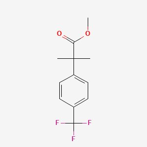 Methyl 2-methyl-2-[4-(trifluoromethyl)phenyl]propanoate