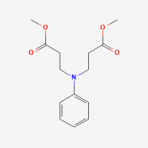 Methyl 3-[(3-methoxy-3-oxopropyl)phenylamino]propanoate