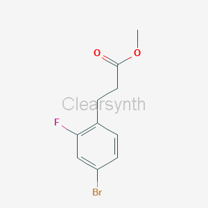 Methyl 3-(4-bromo-2-fluorophenyl)propanoate