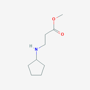 Methyl 3-(cyclopentylamino)propanoate