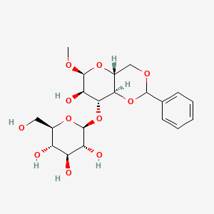 Methyl 4,6-Di-O-benzylidene-3-O-(ß-D-glucopyranoside)-a-D-glucopyranoside