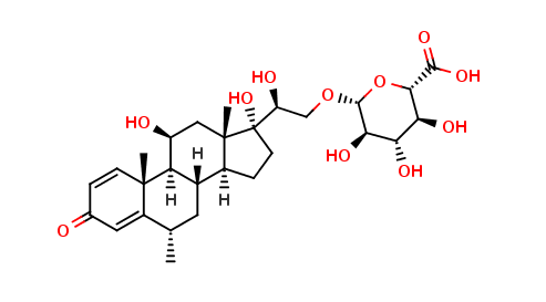 Methylprednisolone Glucuronide