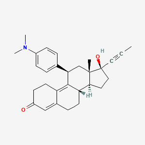 Mifepristone-d3 (N-methyl-d3)