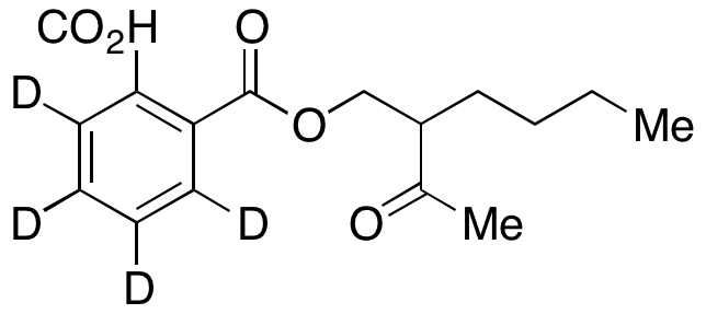Mono-2-(1-oxoethyl)hexyl-d4 Phthalate