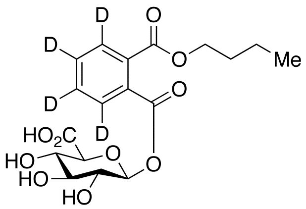 Monobutyl Phthalate-d4 Acyl-β-D-glucuronide