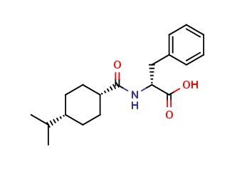 N-[[cis-4-(1-Methylethyl)cyclohexyl]carbonyl]-D-phenylalanine