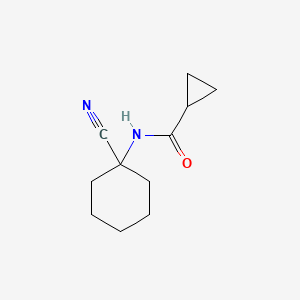 N-(1-cyanocyclohexyl)cyclopropanecarboxamide