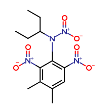 N-(1-ethylpropyl)-2,6-dinitro-N-nitro-3,4-dimethylbenzeneamine