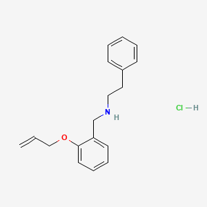 N-[2-(allyloxy)benzyl]-N-(2-phenylethyl)amine hydrochloride
