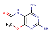 N-(2,4-diamino-6-methoxypyrimidin-5-yl) formamide