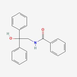 N-(2-Hydroxy-2,2-diphenylethyl)benzenecarboxamide