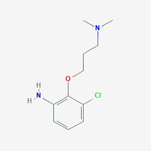 N-[3-(2-Amino-6-chlorophenoxy)propyl]-N,N-dimethylamine