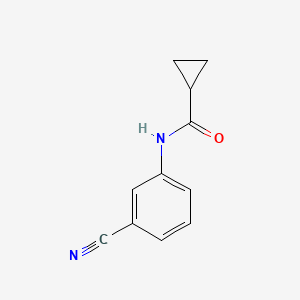 N-(3-Cyanophenyl)cyclopropanecarboxamide