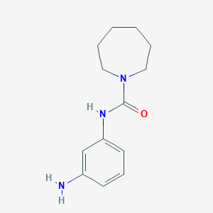 N-(3-aminophenyl)azepane-1-carboxamide