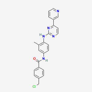 N-[4-[[4-(Chloromethyl)benzoyl]amino]-2-methylphenyl]-4-(3-pyridyl)-2-pyrimidineamine