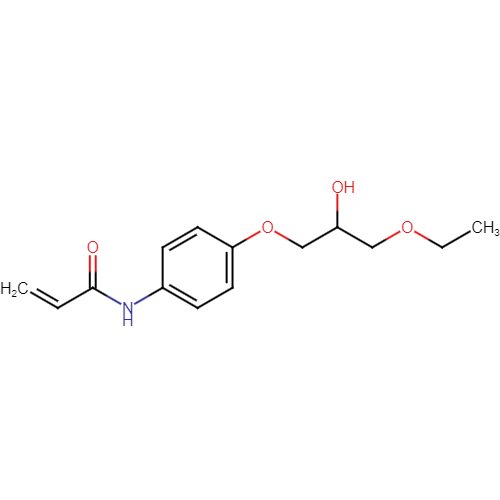 N-(4-(3-ethoxy-2-hydroxypropoxy)phenyl)acrylamide