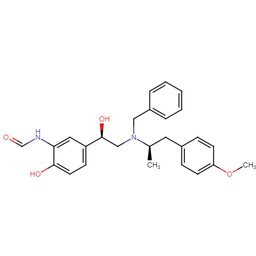 N-(5-((R)-2-(benzyl((R)-1-(4-methoxyphenyl)propan-2-yl)amino)-1-hydroxyethyl)-2-hydroxyphenyl)formamide