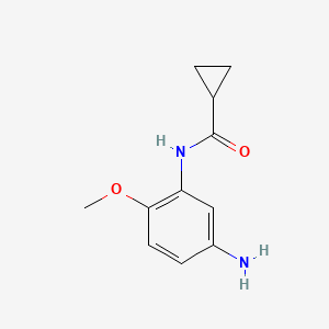 N-(5-Amino-2-methoxyphenyl)cyclopropanecarboxamide
