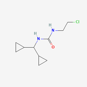 N-(Dicyclopropylmethyl)-N’-(2-chloroethyl)urea