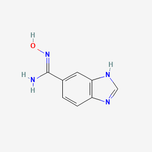 N'-Hydroxy-1H-benzimidazole-5-carboximidamide