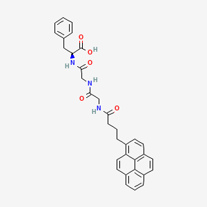 N-4-(1-Pyrene)butyroylglycylglycyl-L-phenylalanine