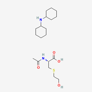 N-Acetyl-S-(2-hydroxyethyl)-L-cysteine Dicyclohexylammonium Salt