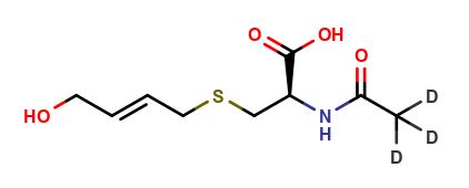 N-Acetyl-S-(4-hydroxy-2-buten-1-yl)-L-cysteine-d3